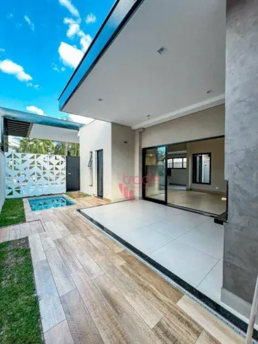 Casa à Venda em Condomínio Fechado de 03 Suítes no Bairro Royal Park em Ribeirão Preto com