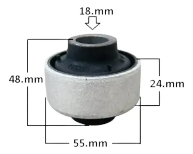 Calço Bucha Bandeja Dianteira C-3 (ponta Ferro) No 352399