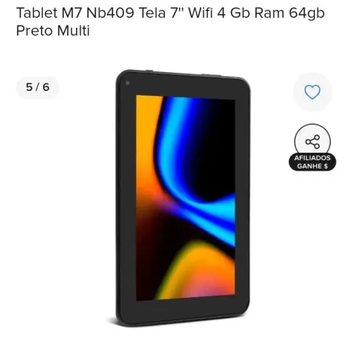 Tablet semi novo