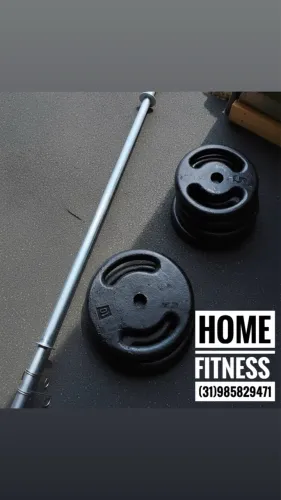 Anilhas Kits Treino Musculação