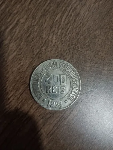 Moeda 400 réis de 1921