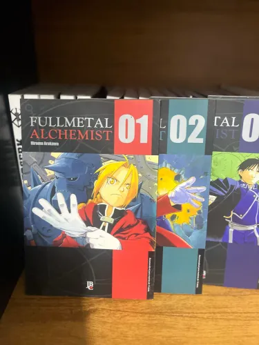 Mangá fullmetal Alchemist 1-3 e 10-11