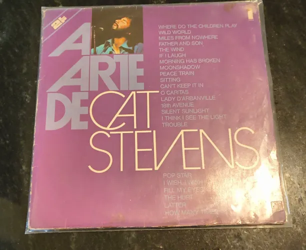 LP Vinil A Arte de Cat Stevens Duplo Raro 