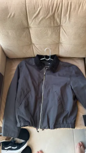 Jaqueta H&M - Preta Oversized - Tamanho M