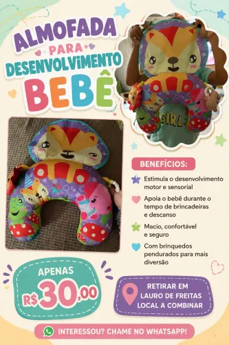 Almofada para bebê