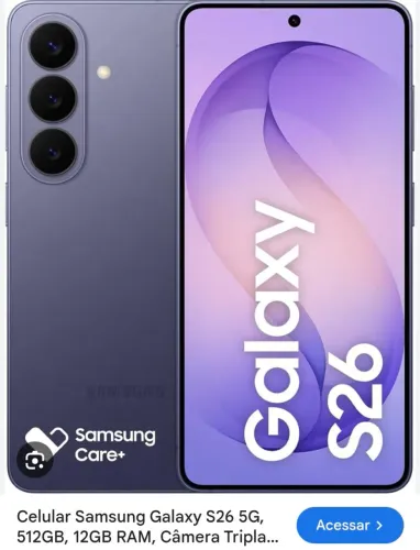 Samsung Galaxy s26 - Violeta