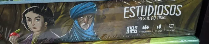 Estudiosos do Sul do Tigre jogo de tabuleiro boardgame