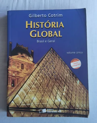 Livro História Global Brasil e Geral 9ª edição - Gilberto Cotrim