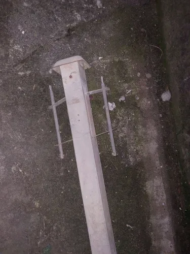 vendo poste galvanizado 7 mts, 600,00