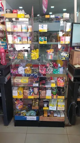Prateleira de vidro
