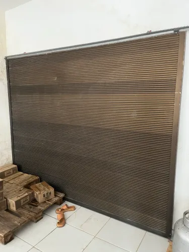 Portão alumínio bronze 2,70 x 2.15