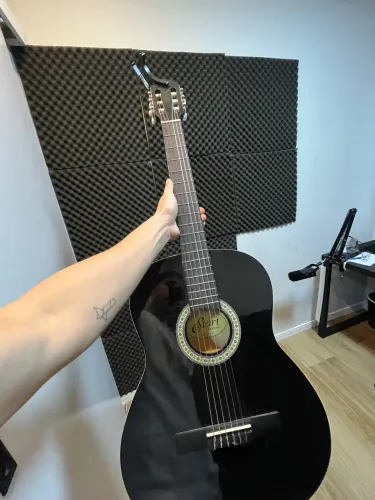 Violão Giannini Iniciante Acústico N-14 Preto Nylon