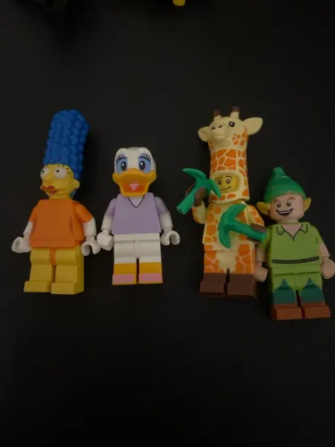 Lego Raridades Simpsons, Peter Pan, Margarida e Girafa