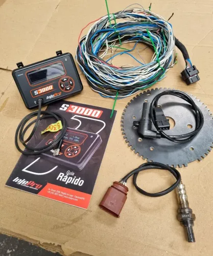 INJEÇÃO PROGRAMAVEL INJEPRO S3000 + CHICOTE 3mts  26 Vias Padrão INJEPRO 