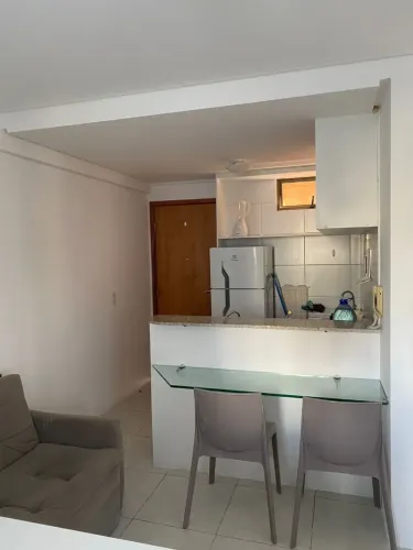 Flat para locação em Boa Viagem com 1 quarto, mobiliado e andar alto