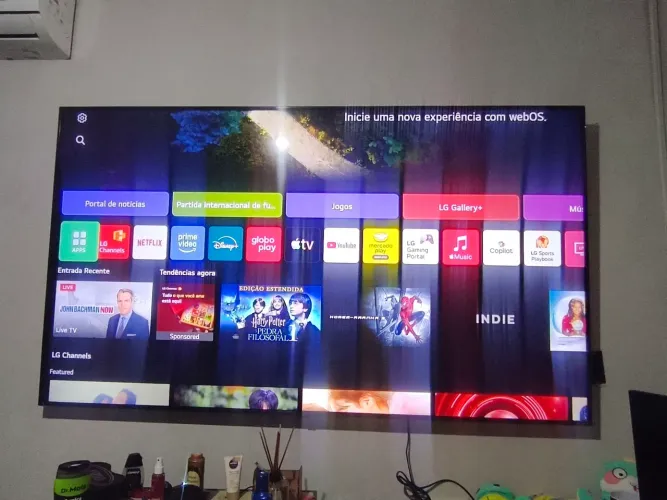 TV LG 75 polegadas Nanocell pra ir embora hoje