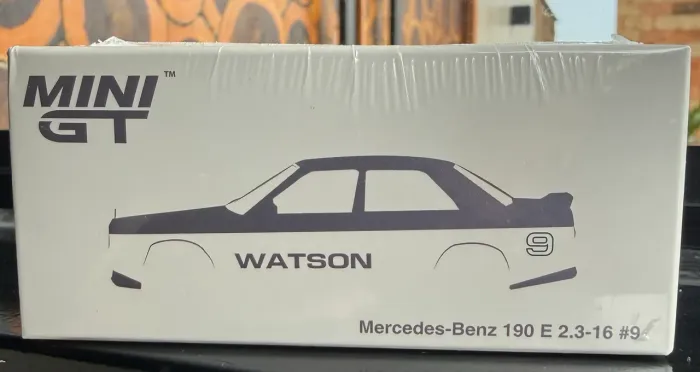 Mini gt 1033 Mercedes Benz 190 E #9 WATSON