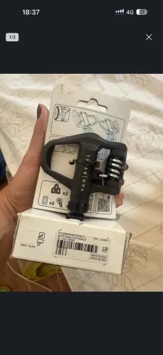 pedal de encaixe para bicicleta de estrada Van Rysel X2/Road 520. 
