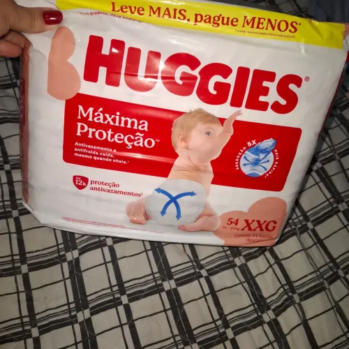 Fralda Huggies XXG 54 un