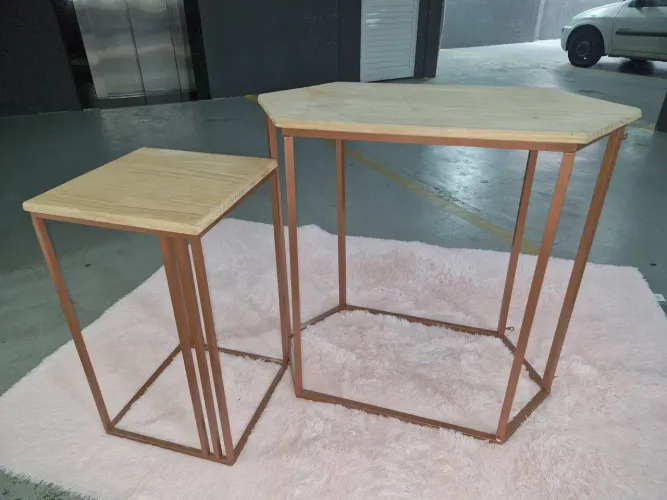 Trio de mesa. Valor  R$300,00