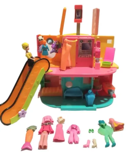 Shopping polly pocket original do início dos anos 2000