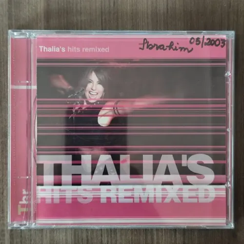 CD Thalia - Thalia's Hits Remixed *importado Mexico