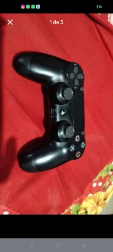 Controle ps4 original com pequeno drivit 