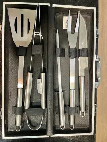 Kit de Churrasco profissional (6 peças) NOVO