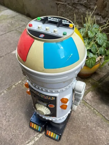 Robô Percival, o genial brinquedo anos 80