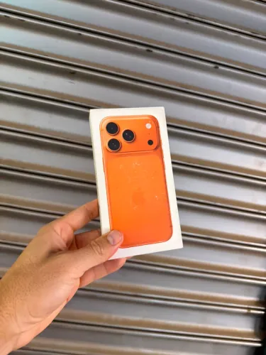 iPhone 17 Pro Max 256gb Laranja Novo Marque um golaço e garanta seu iPhone.