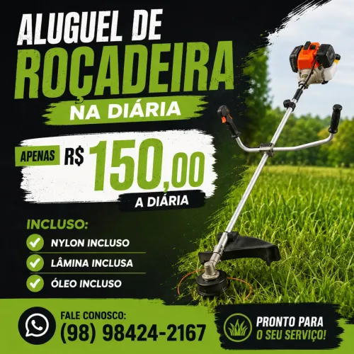 Aluguel de Roçadeira 