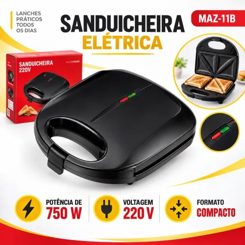 Sanduicheira, maravilhosa pra sua cozinha