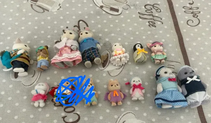 Sylvanian families lote