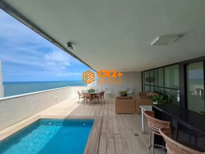 Vendo cobertura em boa viagem com 440 m2 com 4 quartos sendo 2 suites,4 vagas de