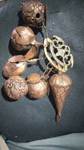 Balagandan de cobre antigo