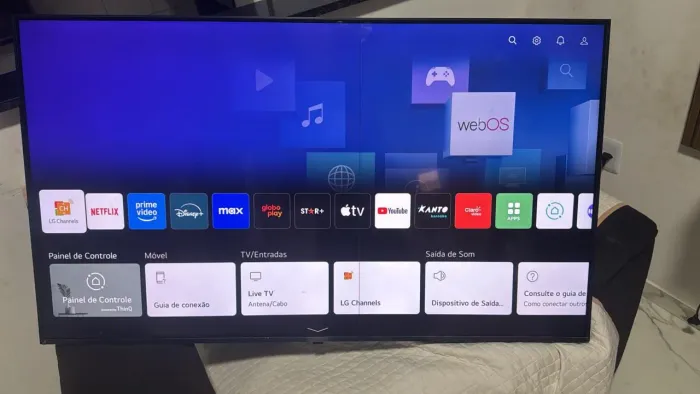 TV LG 55 4K Smart wi-fi