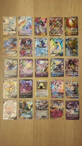 CARTAS POKEMON RARAS - EX, GX, V, VMAX, SHINY - LEIA A DESCRIÇÃO