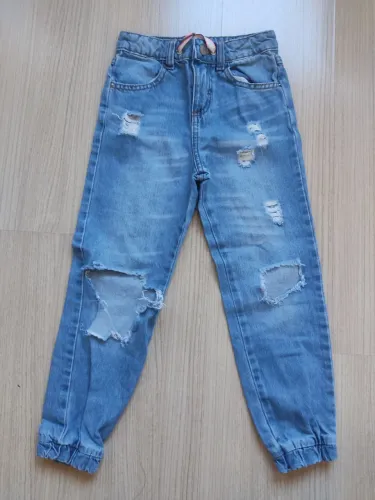 Lote 3 calças jeans infantil