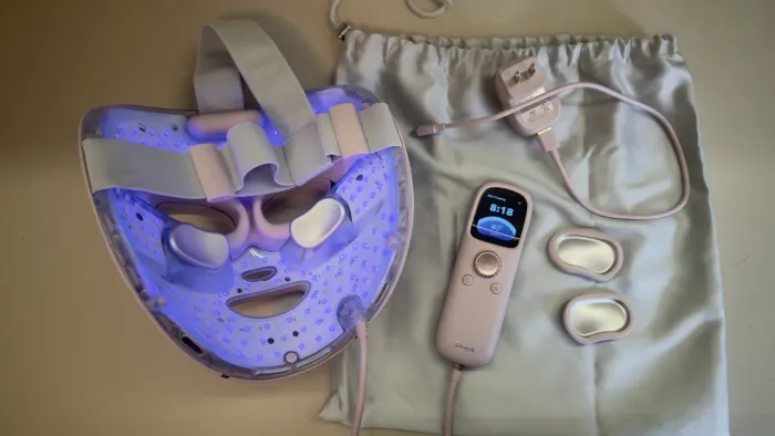 Máscara Shark CryoGlow - Rosa - Com defeito no resfriamento