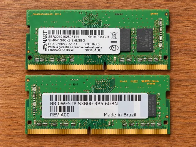 MEMÓRIA RAM 8GB DRR4 2666MHZ PARA NOTEBOOK