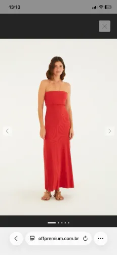 vestido farm novo