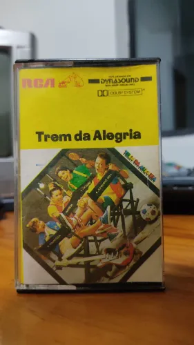 Fita K7 Trem Da Alegria Original.