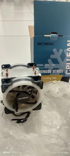 Cooler CPU RGB IWONGOU 90mm - Intel e AMD