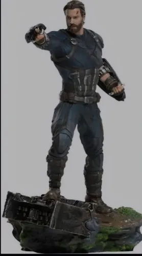 CAPITAO AMERICA INFINITE WAR IRON STUDIOS 1/10