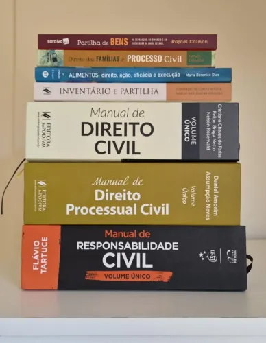 Livros Direito Civil, Processo, Família e Sucessão (Lista na Descrição)