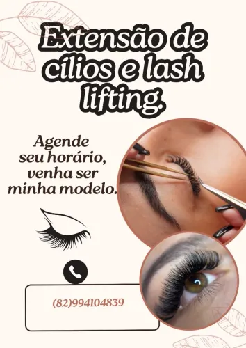Preciso de modelos para cílios
