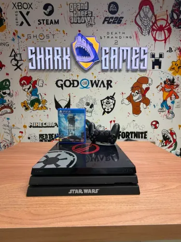 Ps4 PRO edição star wars