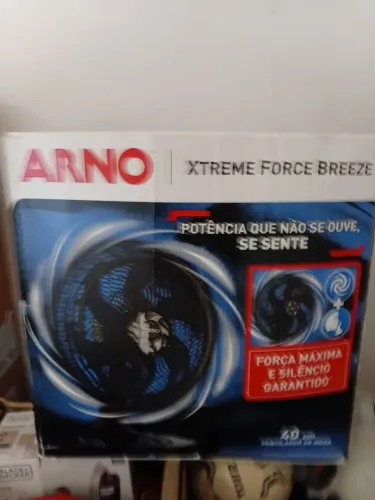 Ventilador Arno com caixa 1 mês de uso
