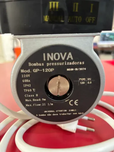 Bomba pressurizada INOVA 220V