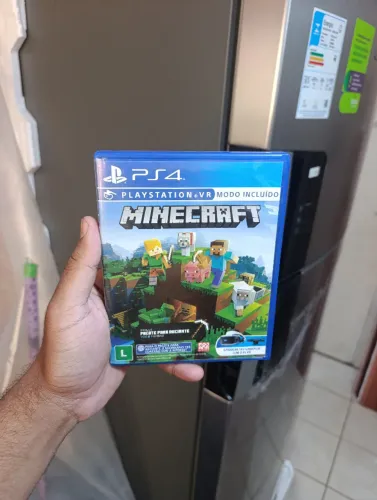 Jogo Minecraft PS4 / Ps5 - Ac cartão e Olx pay (temos outros jogos)